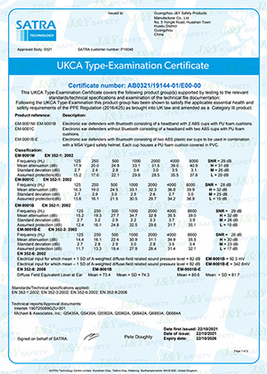 UKCA Type Examination Certificate